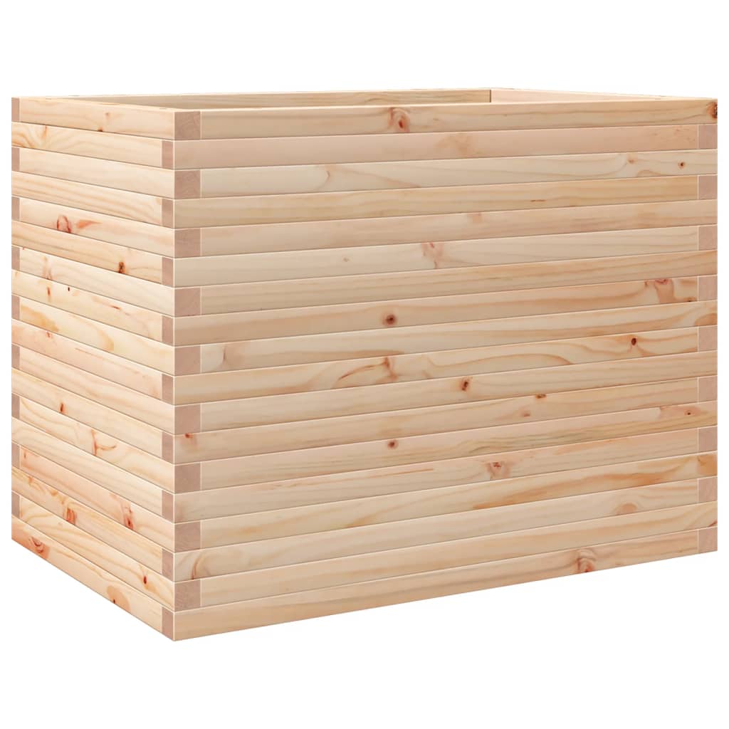 plantekasse 90x60x68,5 cm massivt fyrretræ