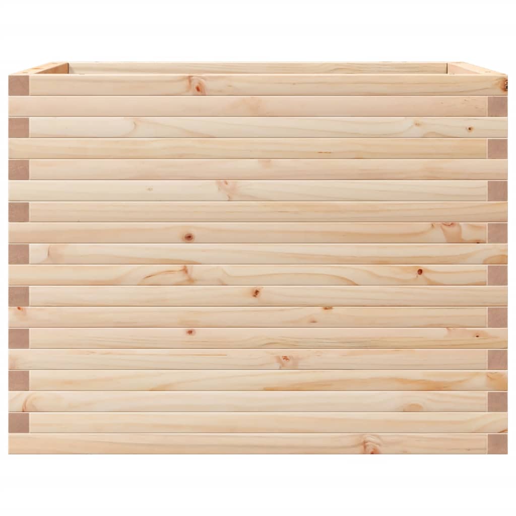 plantekasse 90x60x68,5 cm massivt fyrretræ