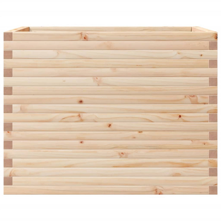 plantekasse 90x60x68,5 cm massivt fyrretræ