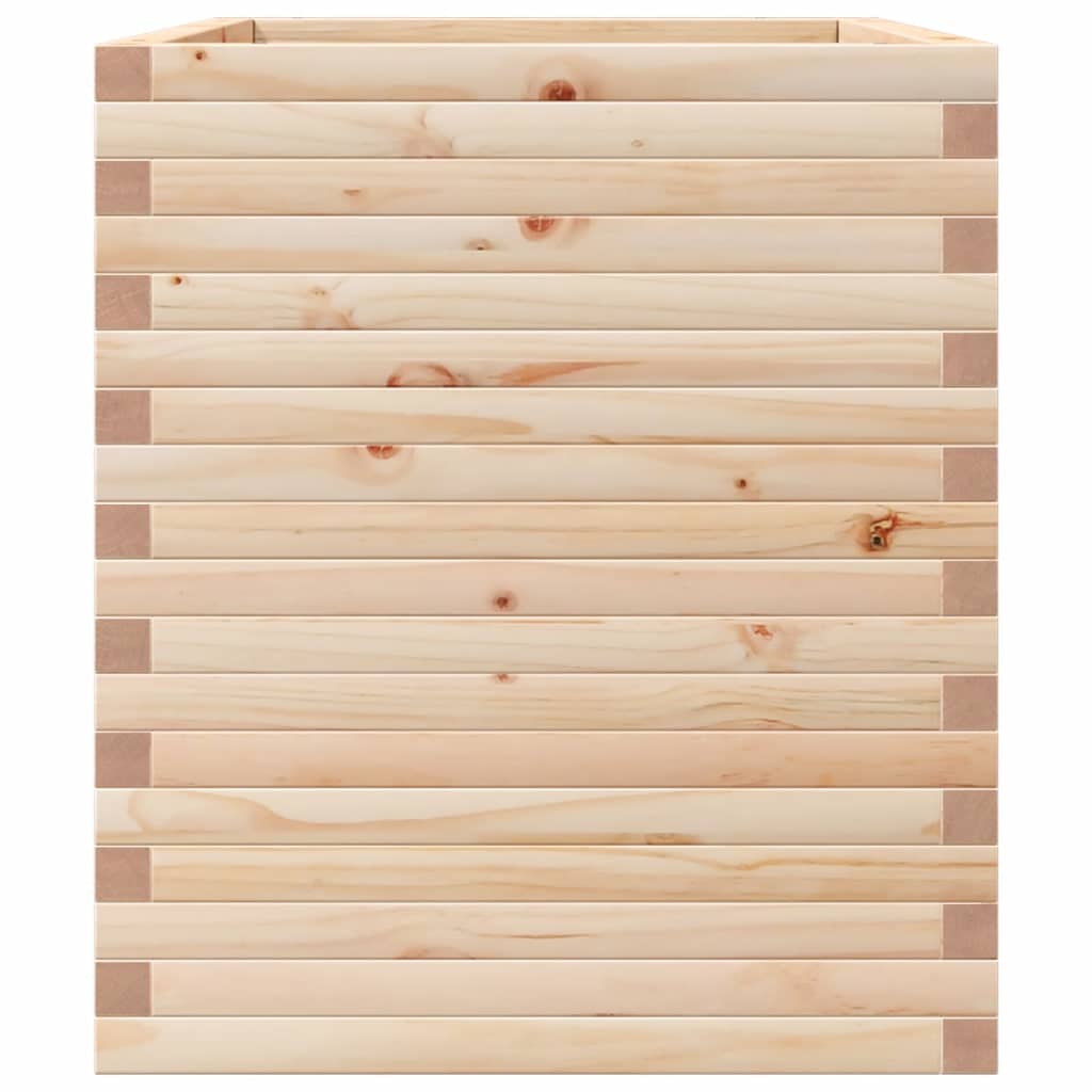 plantekasse 90x60x68,5 cm massivt fyrretræ