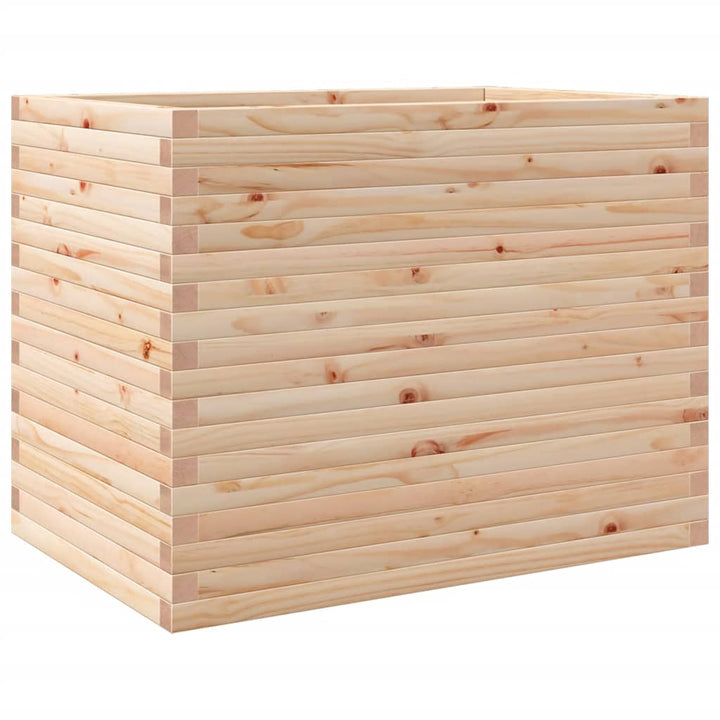 plantekasse 90x60x68,5 cm massivt fyrretræ