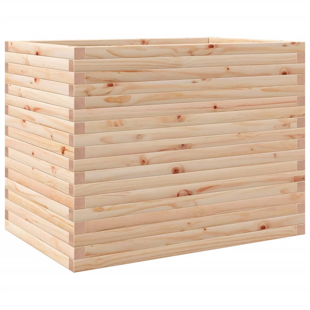 plantekasse 90x60x68,5 cm massivt fyrretræ