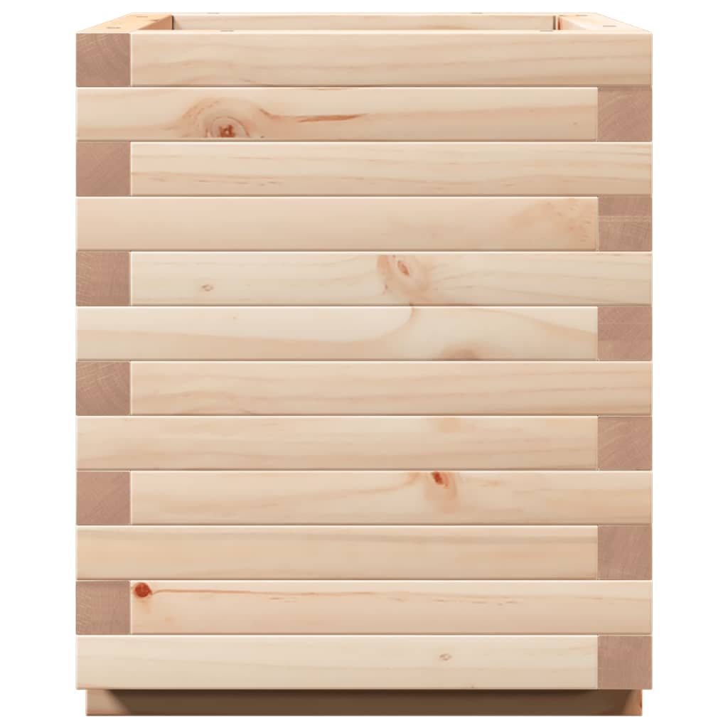 plantekasse 40x40x49,5 cm massivt fyrretræ