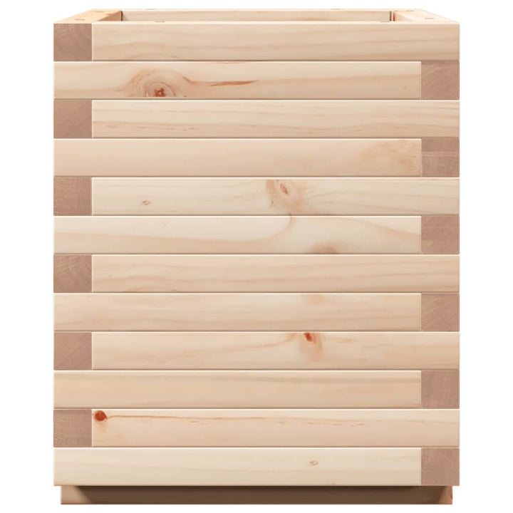 plantekasse 40x40x49,5 cm massivt fyrretræ