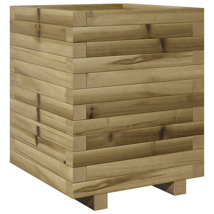 plantekasse 40x40x49,5 cm imprægneret fyrretræ