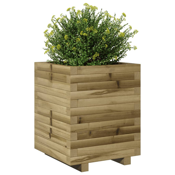 plantekasse 40x40x49,5 cm imprægneret fyrretræ