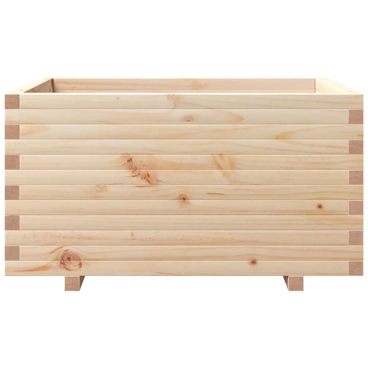 plantekasse 90x60x49,5 cm massivt fyrretræ