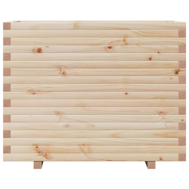 plantekasse 90x60x72,5 cm massivt fyrretræ