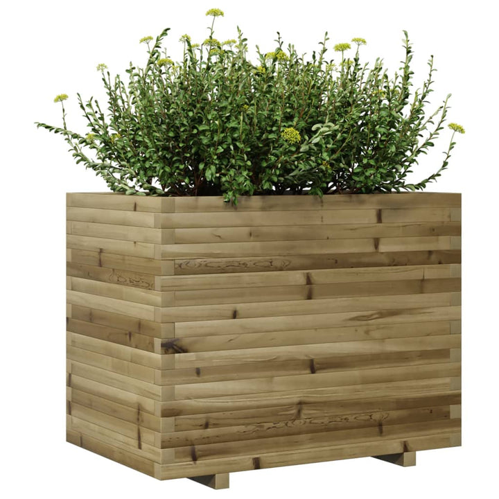 plantekasse 90x60x72 cm imprægneret fyrretræ