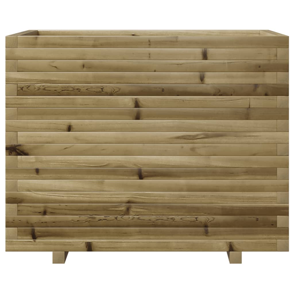 plantekasse 90x60x72 cm imprægneret fyrretræ