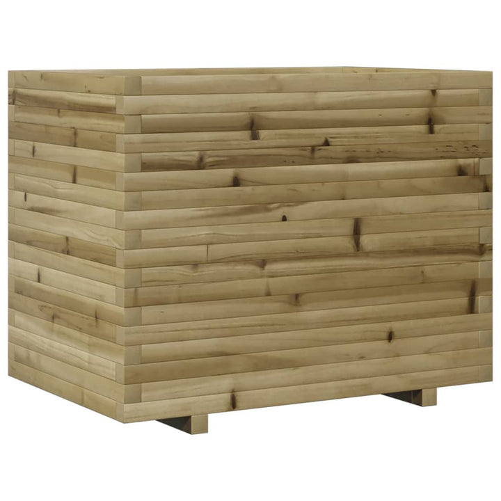 plantekasse 90x60x72 cm imprægneret fyrretræ