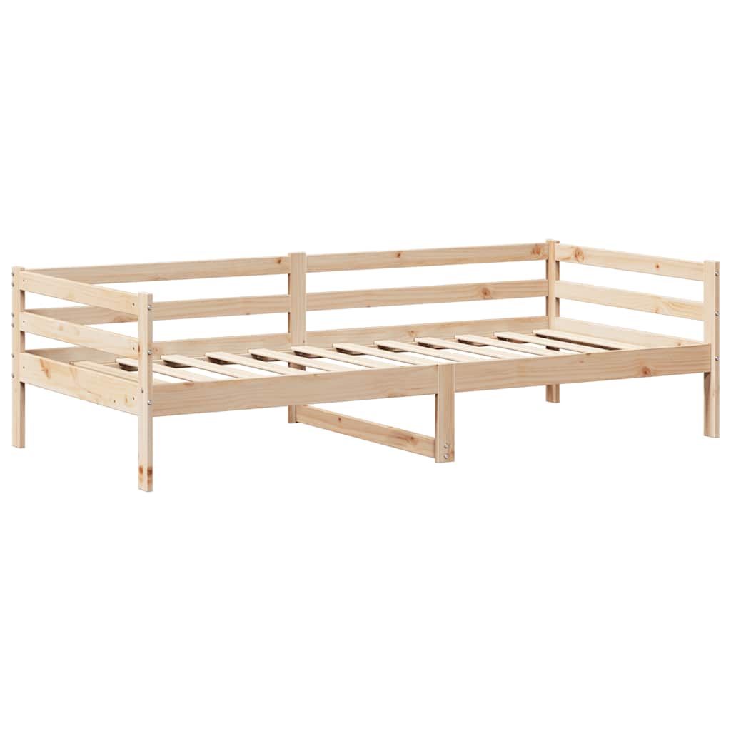 daybed med tag 80x200 cm massivt fyrretræ