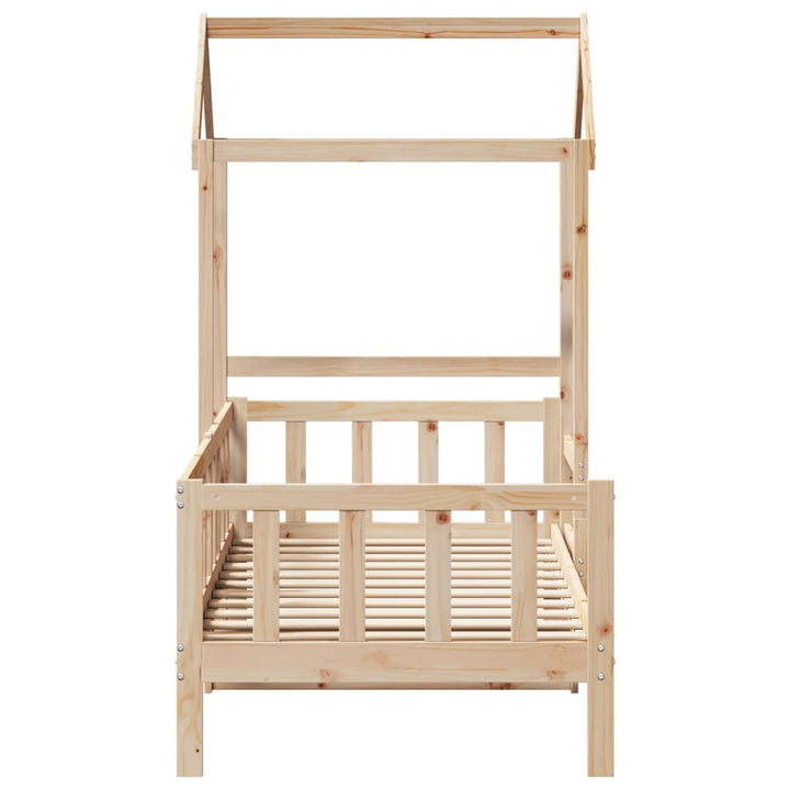 daybed med tag 80x200 cm massivt fyrretræ