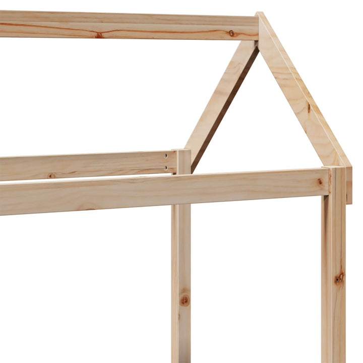 daybed med tag 80x200 cm massivt fyrretræ