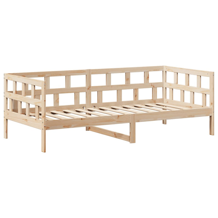 daybed med tag 80x200 cm massivt fyrretræ