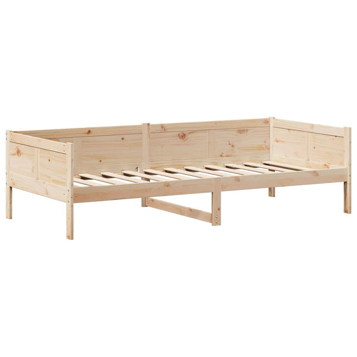 daybed med tag 80x200 cm massivt fyrretræ