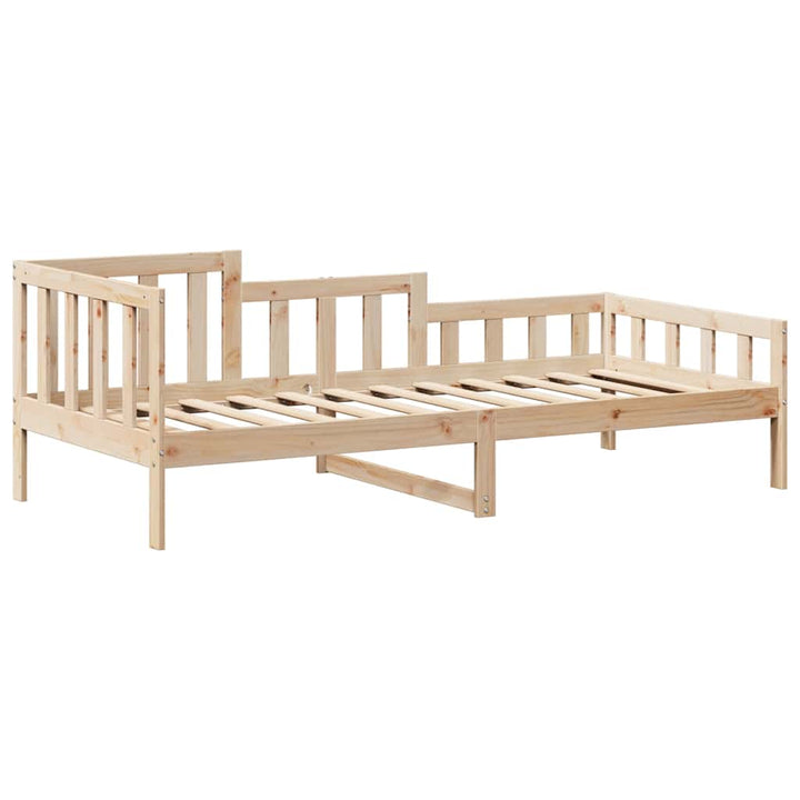 daybed med tag 80x200 cm massivt fyrretræ