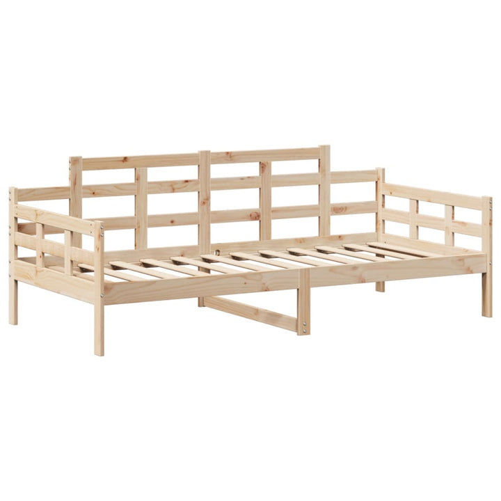 daybed med tag 80x200 cm massivt fyrretræ