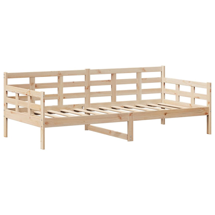 daybed med tag 80x200 cm massivt fyrretræ