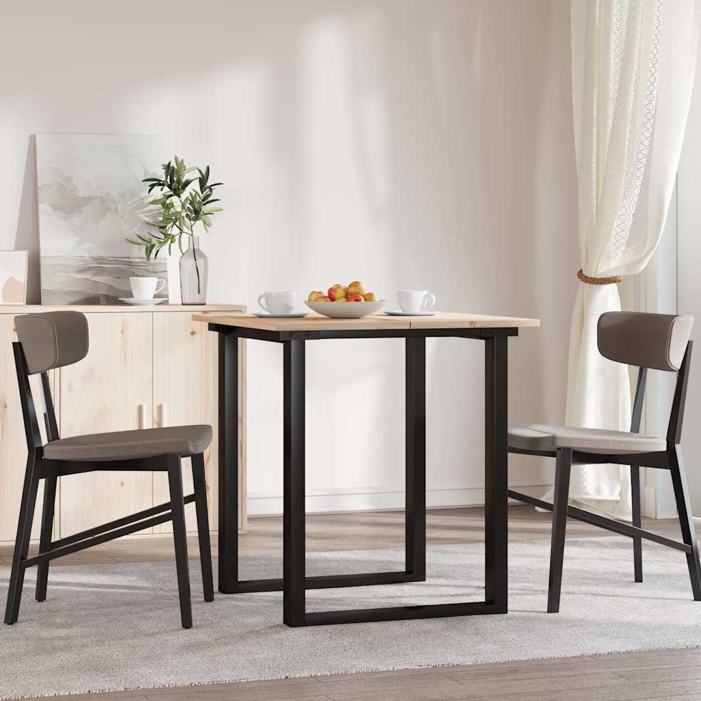 bordplader 2 stk. 70x35x1,7 cm rektangulær massivt fyrretræ