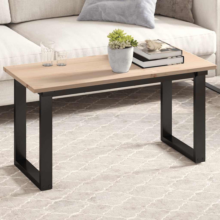 bordplade 90x40x1,7 cm rektangulær massivt fyrretræ
