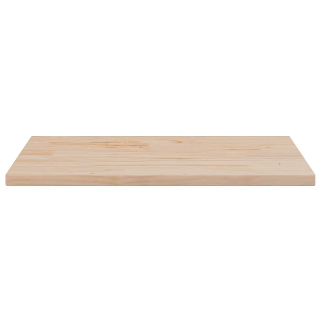 bordplader 2 stk. 90x45x1,7 cm rektangulær massivt fyrretræ