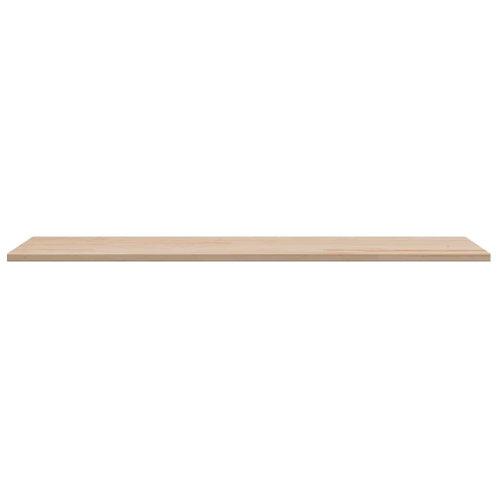 bordplade 110x40x1,7 cm rektangulær massivt fyrretræ