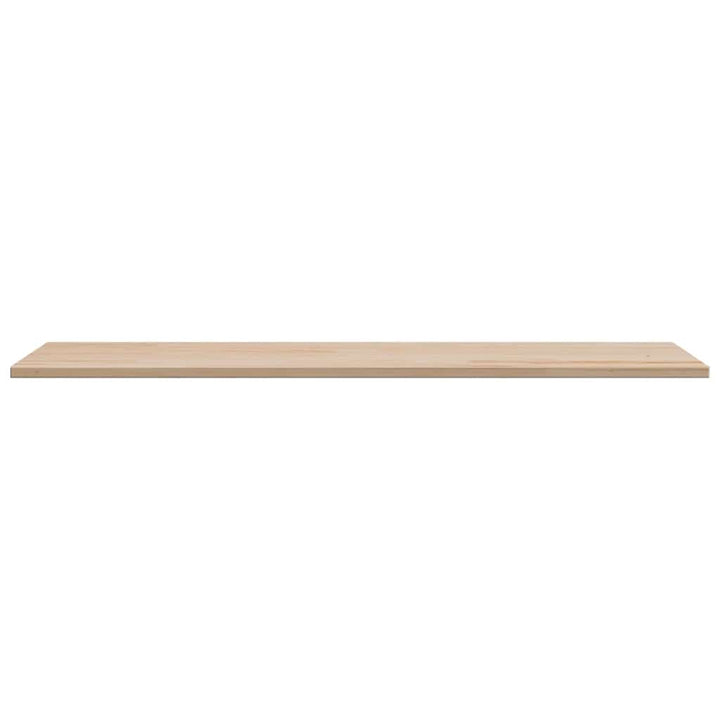 bordplade 110x40x1,7 cm rektangulær massivt fyrretræ