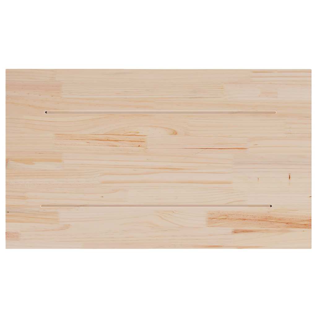 bordplader 3 stk. 80x47x1,7 cm rektangulær massivt fyrretræ