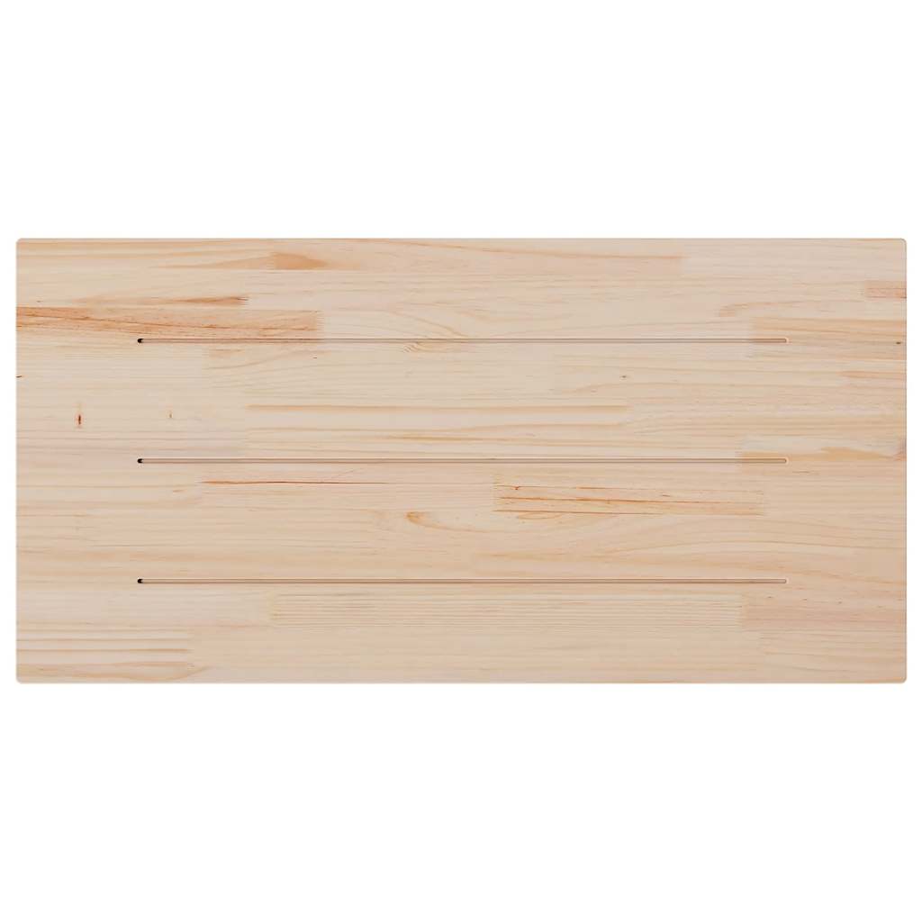 bordplader 4 stk. 100x50x1,7 cm rektangulær massivt fyrretræ