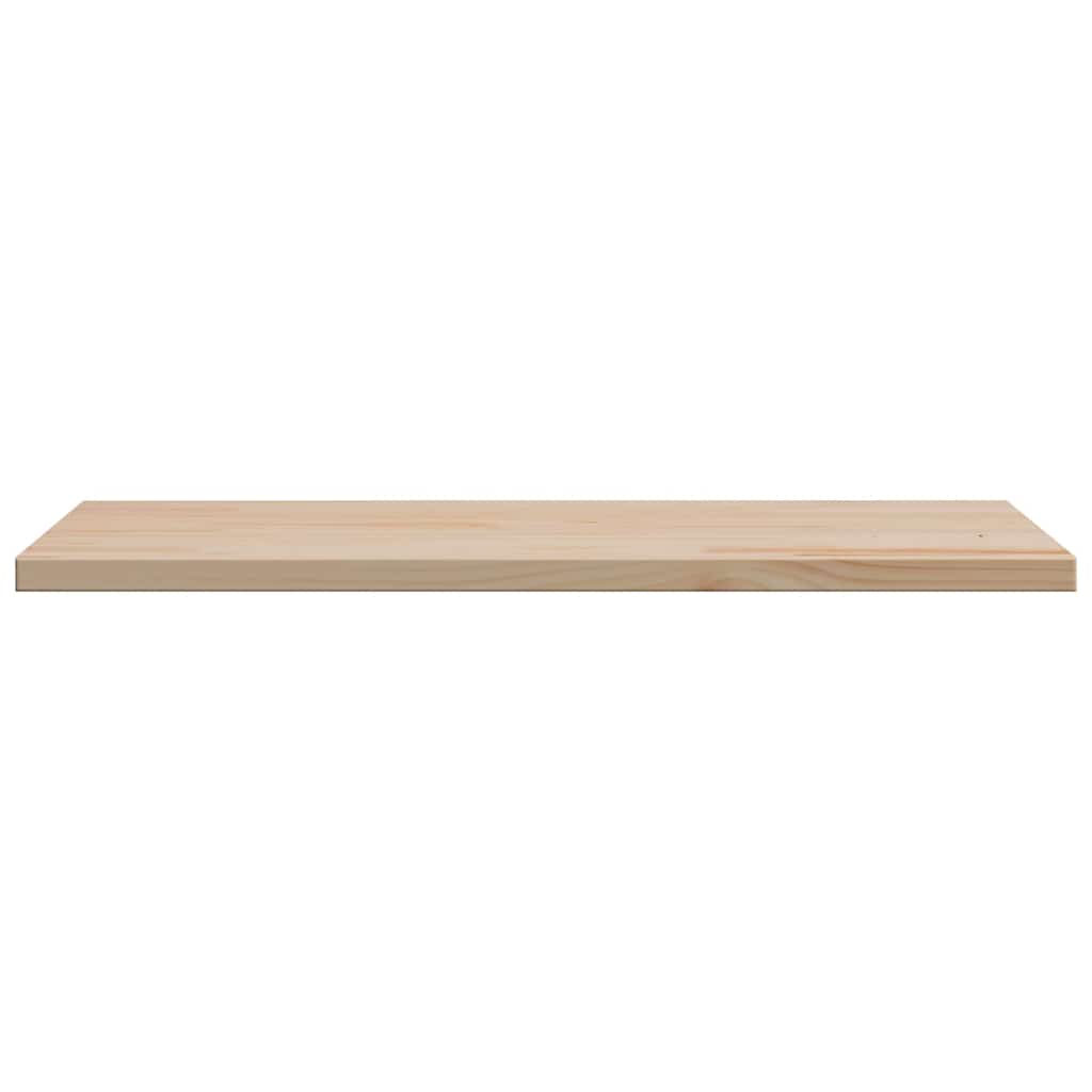 bordplade 80x50x2,5 cm rektangulær massivt fyrretræ