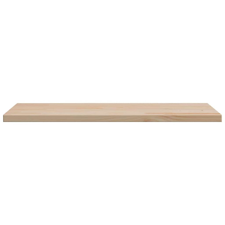 bordplade 80x50x2,5 cm rektangulær massivt fyrretræ