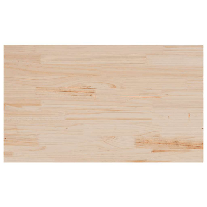 bordplader 3 stk. 80x47x2,5 cm rektangulær massivt fyrretræ