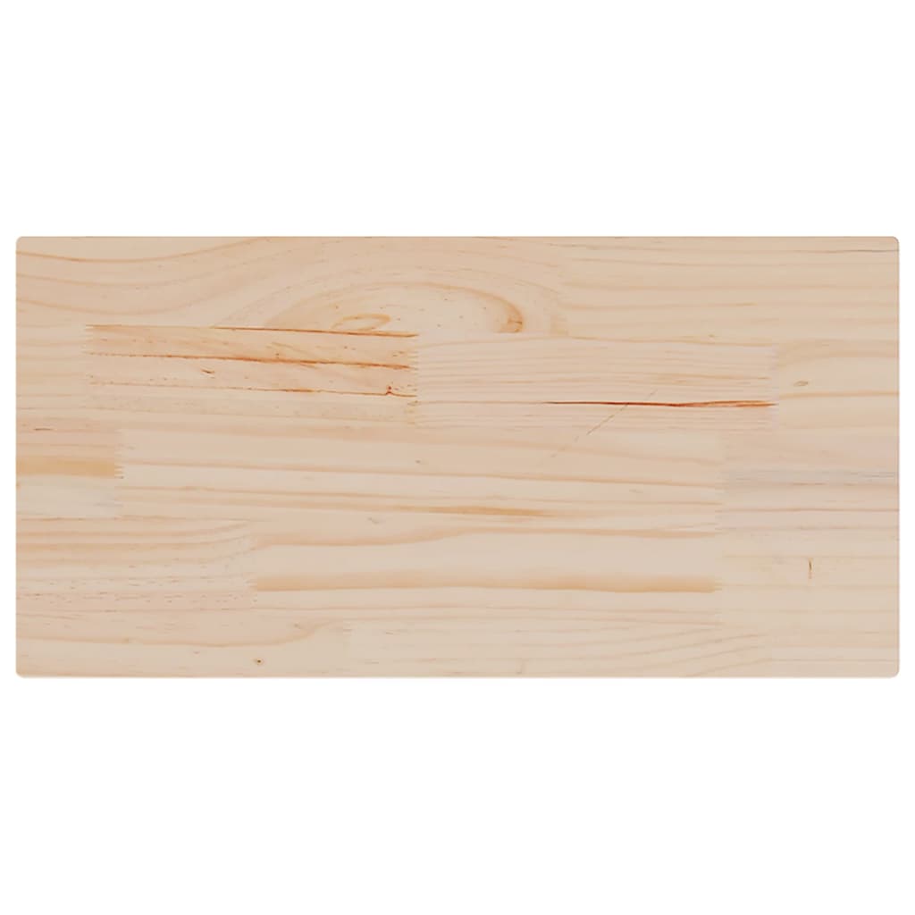 bordplader 4 stk. 90x45x2,5 cm rektangulær massivt fyrretræ