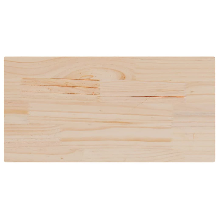 bordplader 4 stk. 90x45x2,5 cm rektangulær massivt fyrretræ