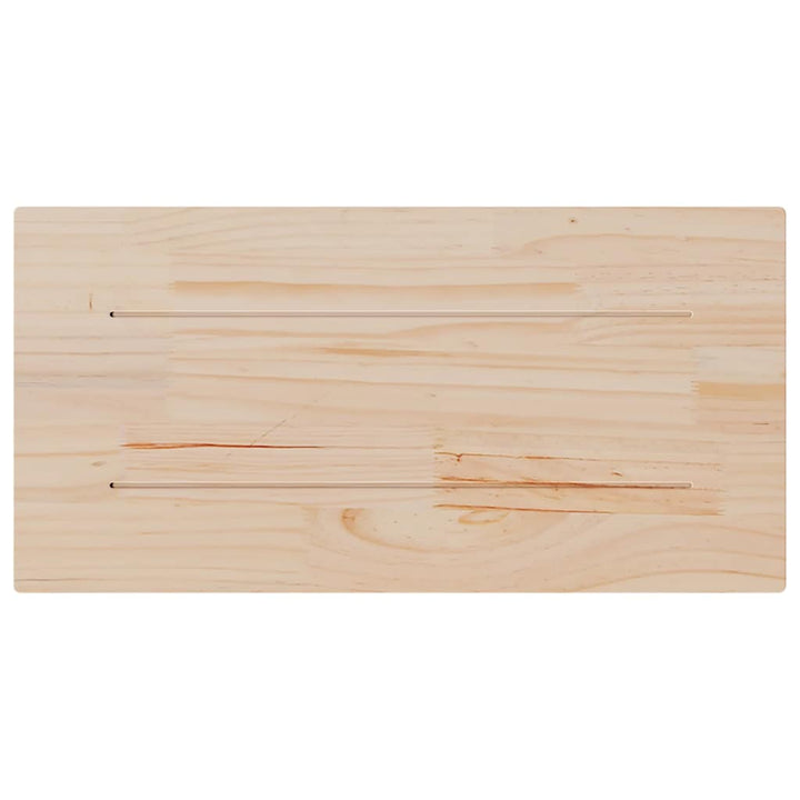 bordplader 4 stk. 90x45x2,5 cm rektangulær massivt fyrretræ