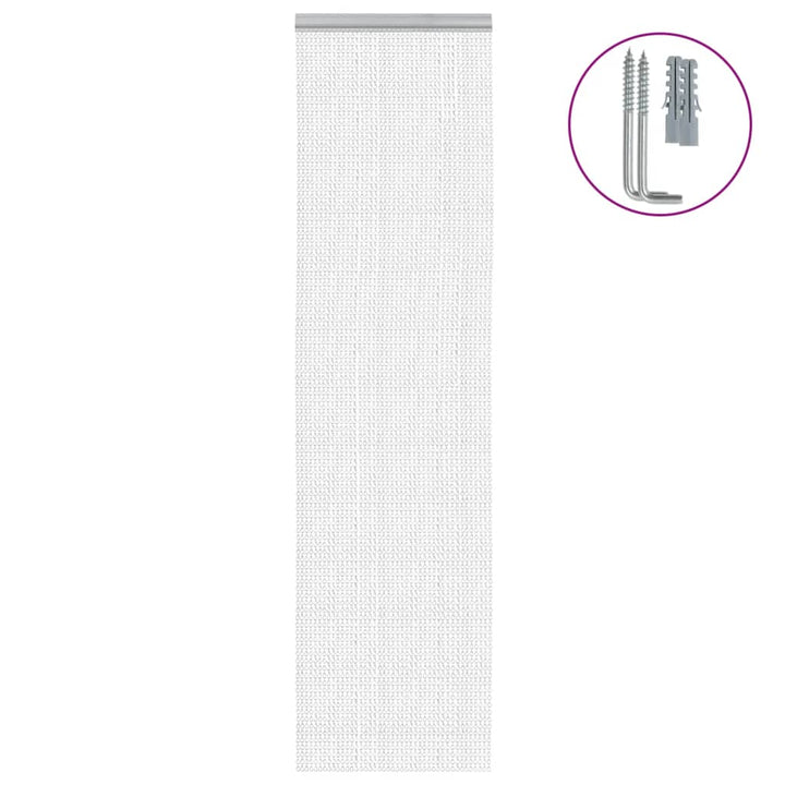 insektskærm til dør 56x186 cm aluminium