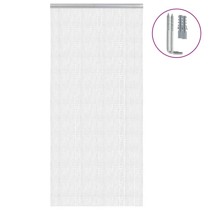 insektskærm til dør 100x200 cm aluminium