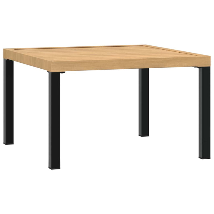 sofasæt til haven 2 dele med hynder aluminium sort