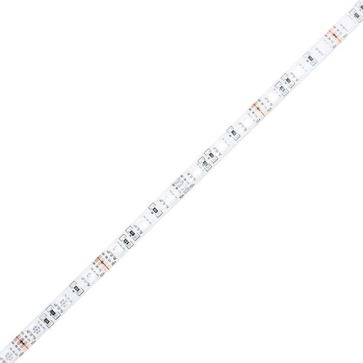 sofabord med Infinity LED-lys 116x69x40 cm grå sonoma-eg