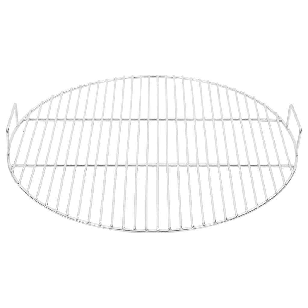 grillrist Ø54 cm med håndtag rund 304 rustfrit stål