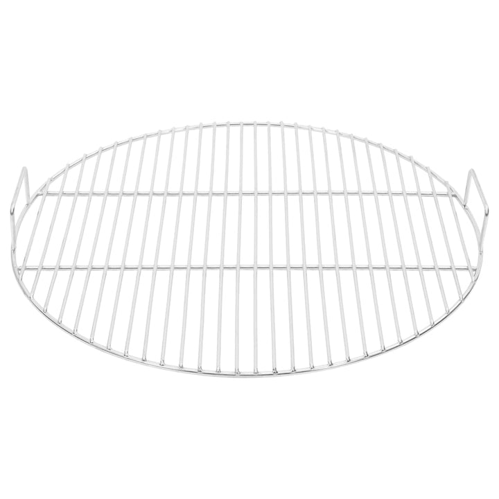 grillrist Ø54 cm med håndtag rund 304 rustfrit stål