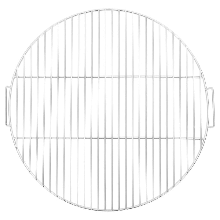 grillrist Ø54 cm med håndtag rund 304 rustfrit stål