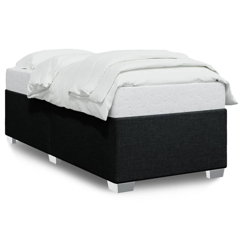 sengeramme uden madras 80x200 cm stof sort