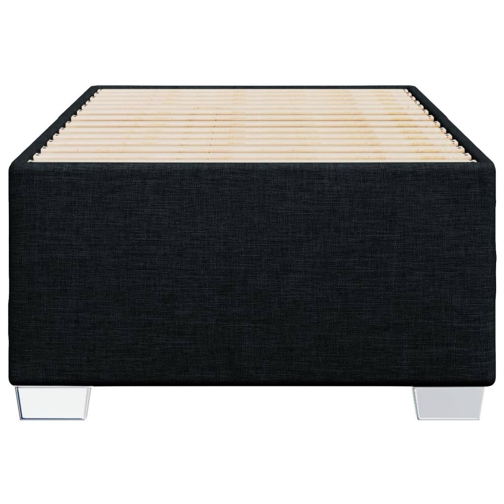 sengeramme uden madras 80x200 cm stof sort