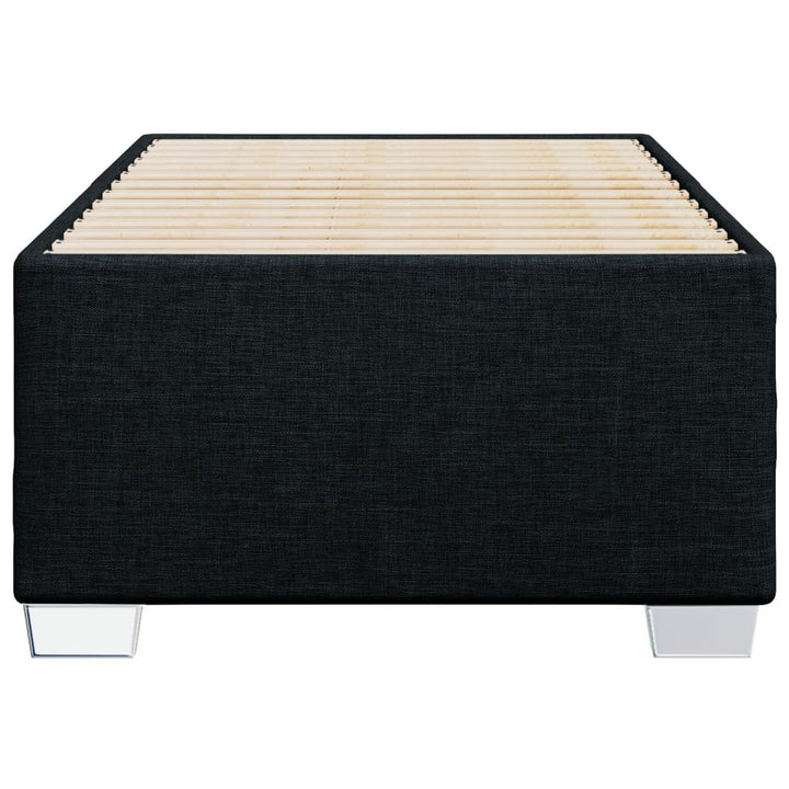 sengeramme uden madras 80x200 cm stof sort