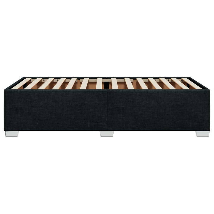 sengeramme uden madras 80x200 cm stof sort