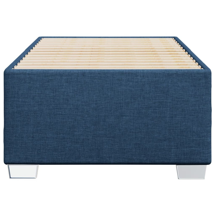 sengeramme uden madras 80x200 cm stof blå