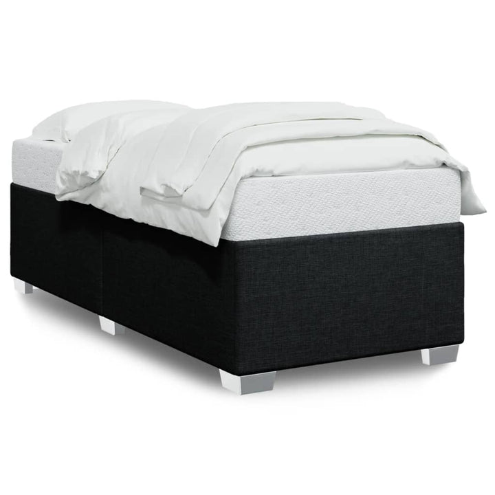 sengeramme uden madras 90x200 cm stof sort