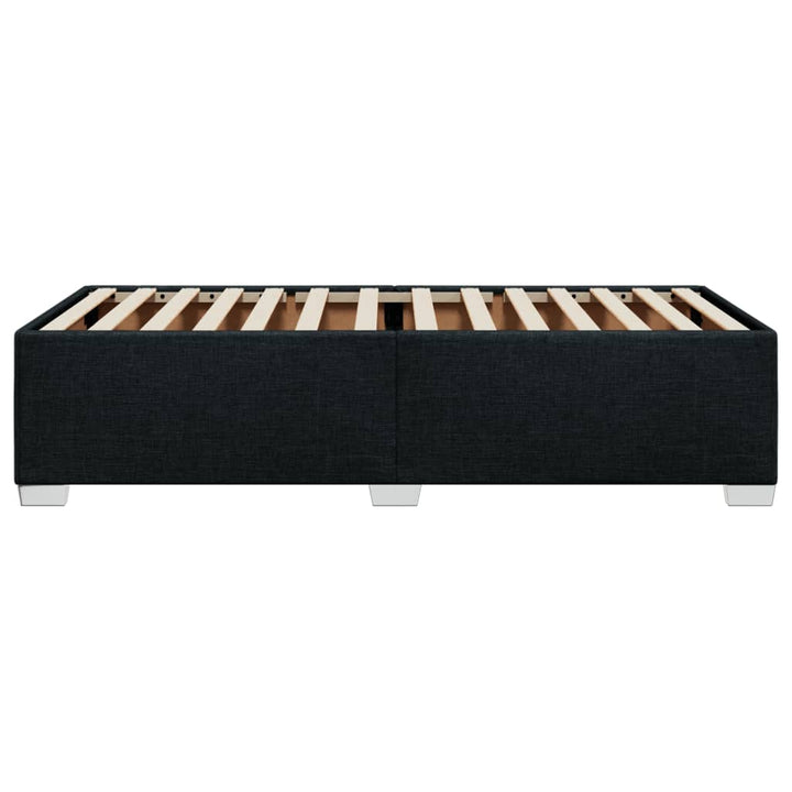 sengeramme uden madras 90x200 cm stof sort